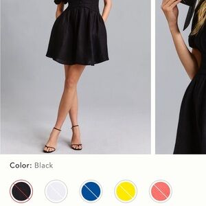 Anthropologie Katerina Button Front Mini Dress